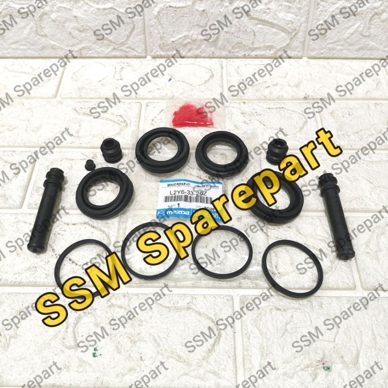 Seal Kit Caliper Rem Depan Mazda CX7 CX 7 CX-7 Original 1Set