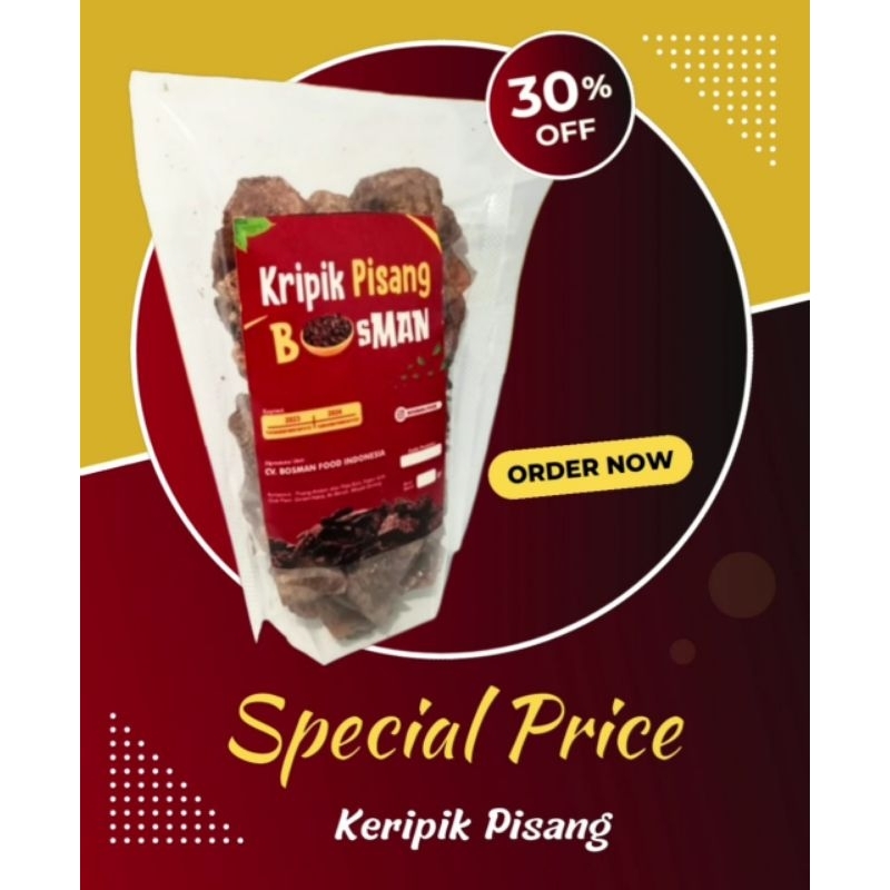 

Keripik Pisang Cokelat / Banana Chocolate Chips / Snacks / Sweets / Cemilan / Camilan