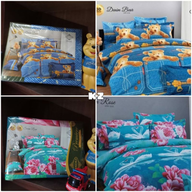 SPREI SWAN UKURAN  140X200 KENDRA
