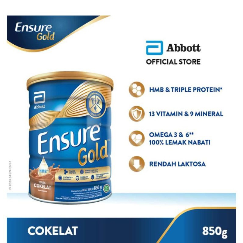 

ensure gold 850 gr