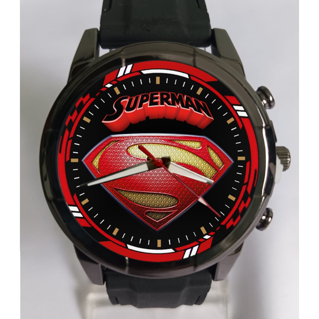JAM TANGAN CUSTOM SUPERMAN