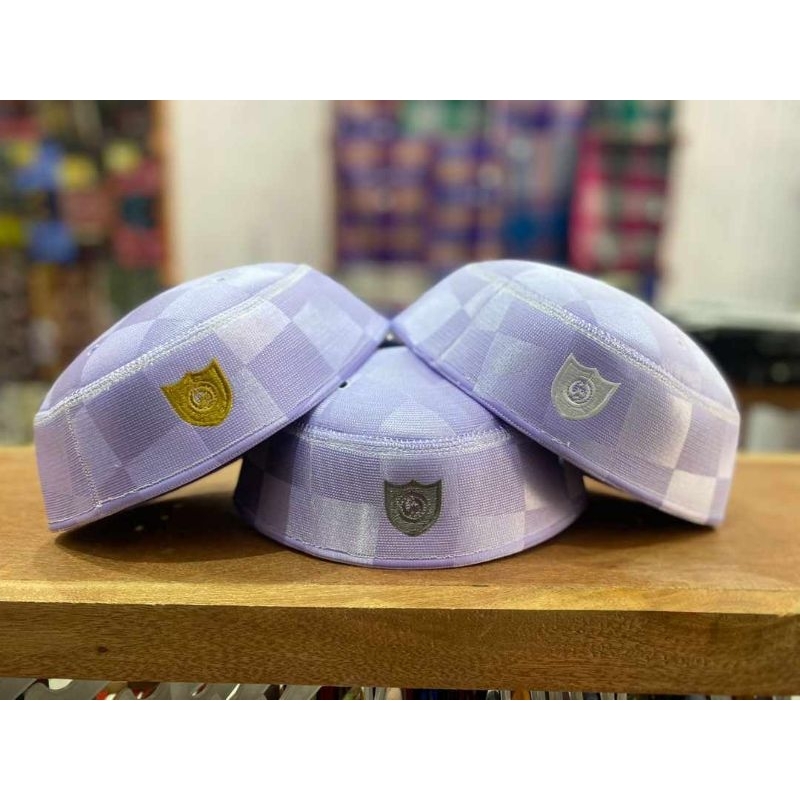 kopiah malaysia a5 amen motif kotak