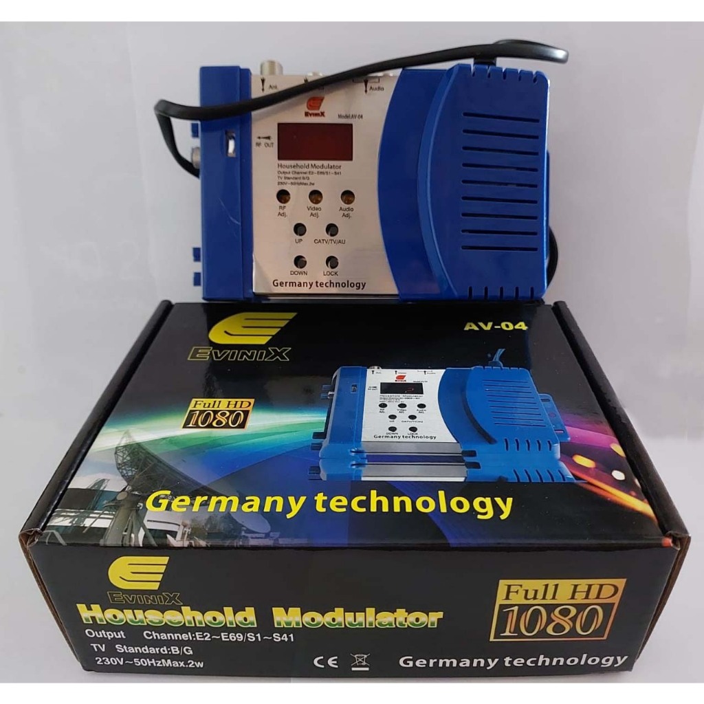 Modulator AV to RF Evinix AV-04