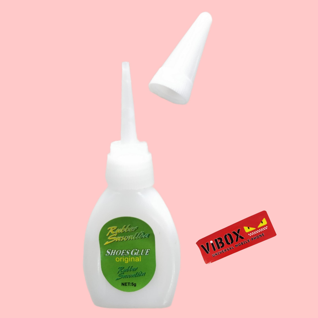 

Vibox Lem Power Glue Lem Cair 5G / Lem Instan Glue / Lem Korea Sepatu Serbaguna Kualitas Setara Dextone [mega roxy]