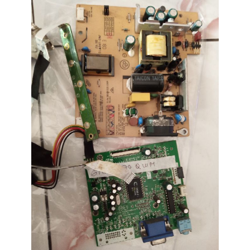 mesin monitor gtc ld170qwn