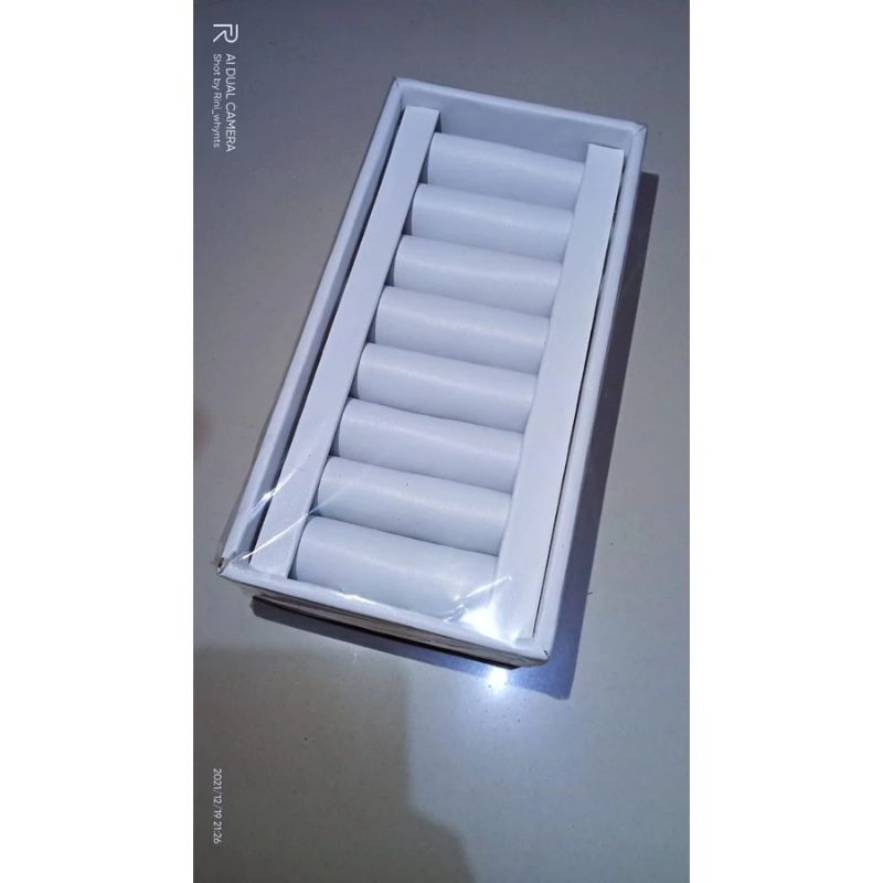 COD Display Pajangan Gelang Bangle Perhiasan Accessories Imitasi warna putih