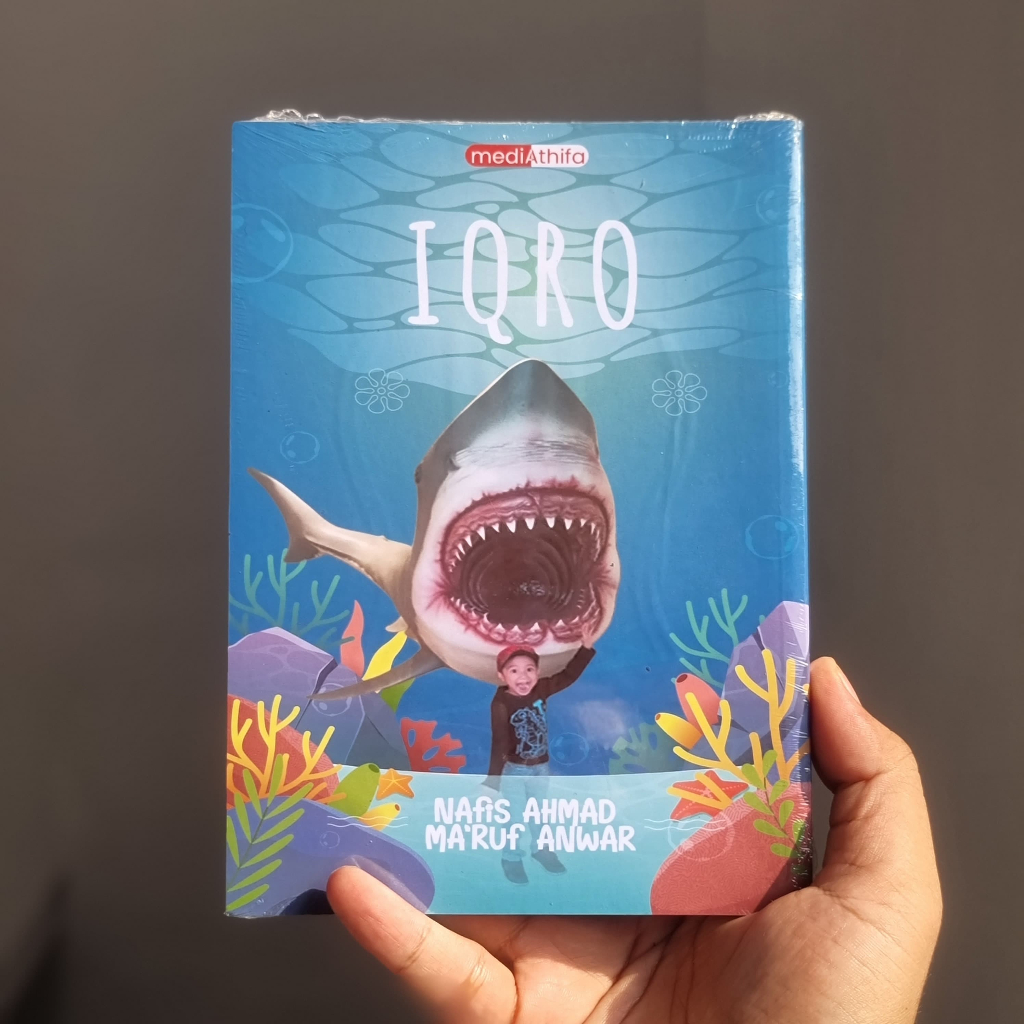 

IKAN HIU - Iqro Custom Cetak Foto Dan Tulis Nama Anak Souvenir Ulang tahun Anak