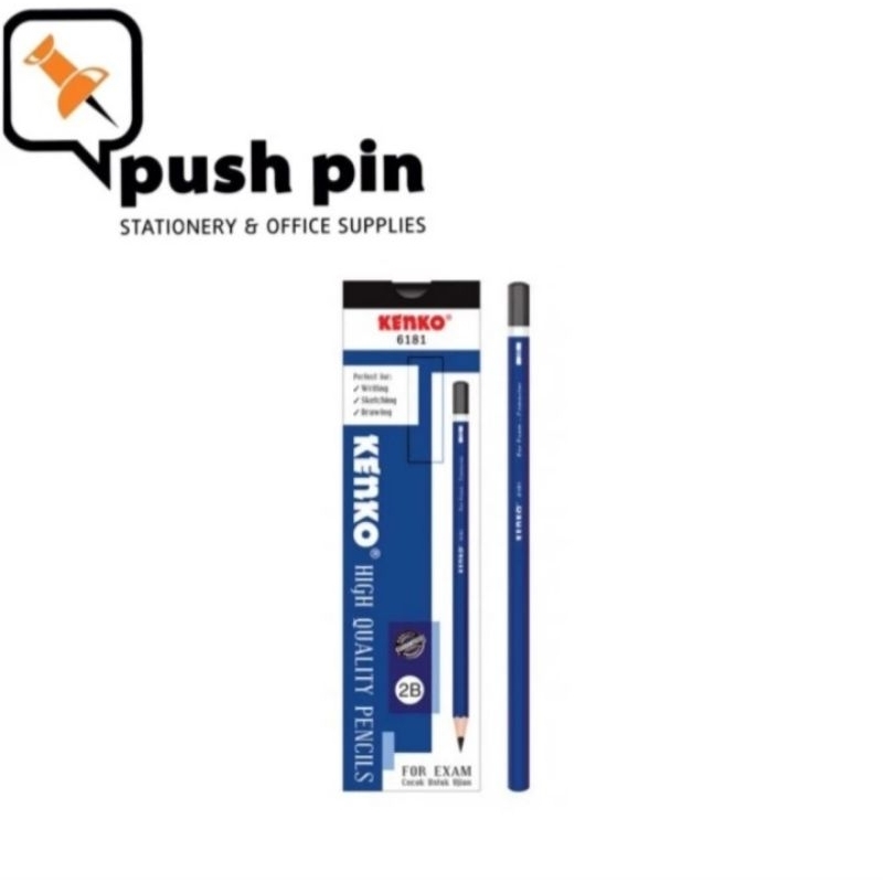

Kenko Pencil / Pensil 2B 6181