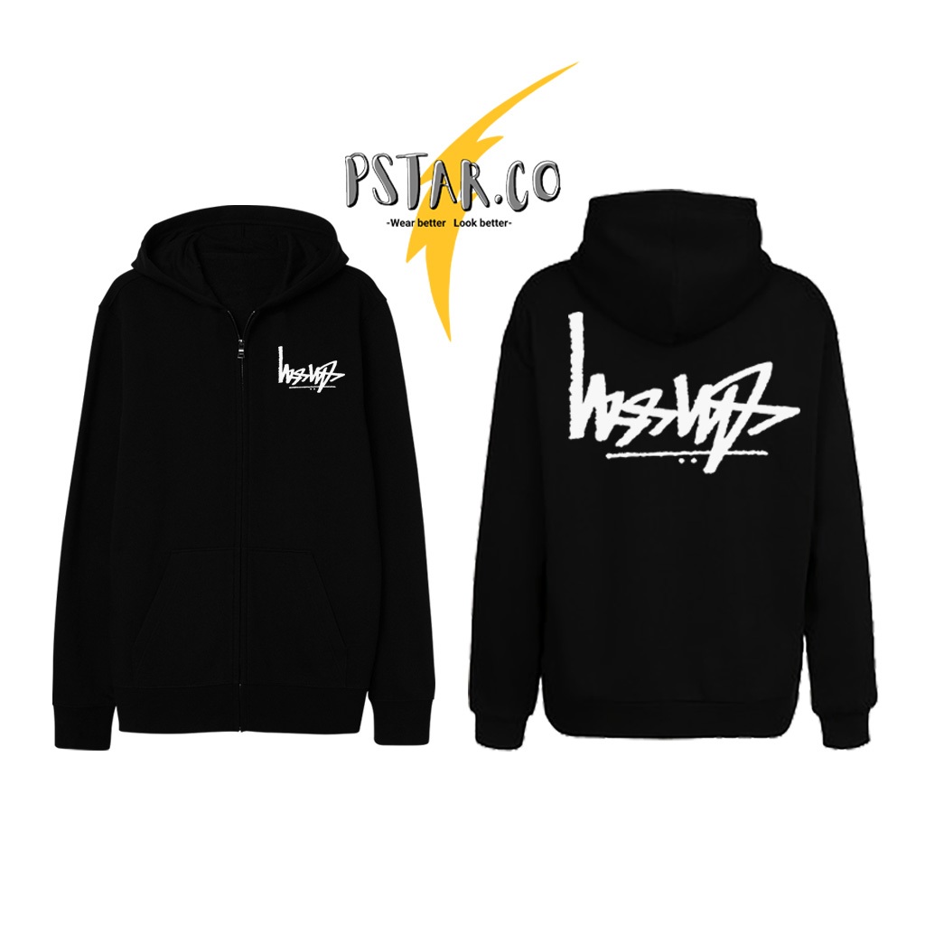 Stussy Flipped Zip Hoodie custom Unisex