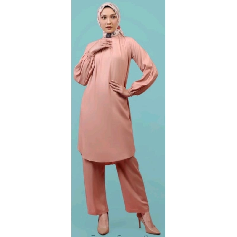 Mandjha Set Ivan Gunawan Fashion Original Rosery Set Baju Lengan Panjang & Celana Panjang Ready Stok