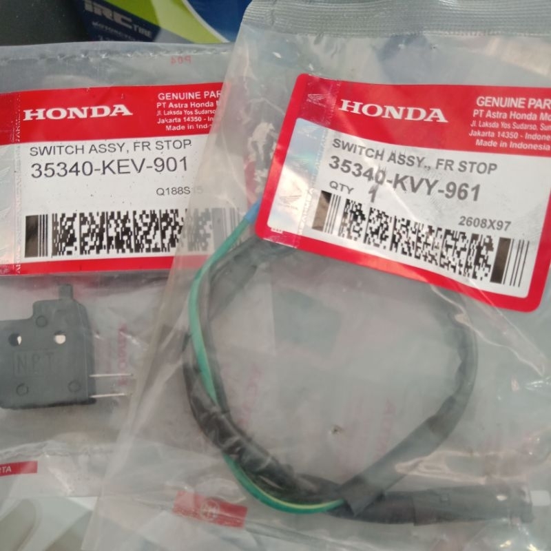 switch rem depan belakang beat