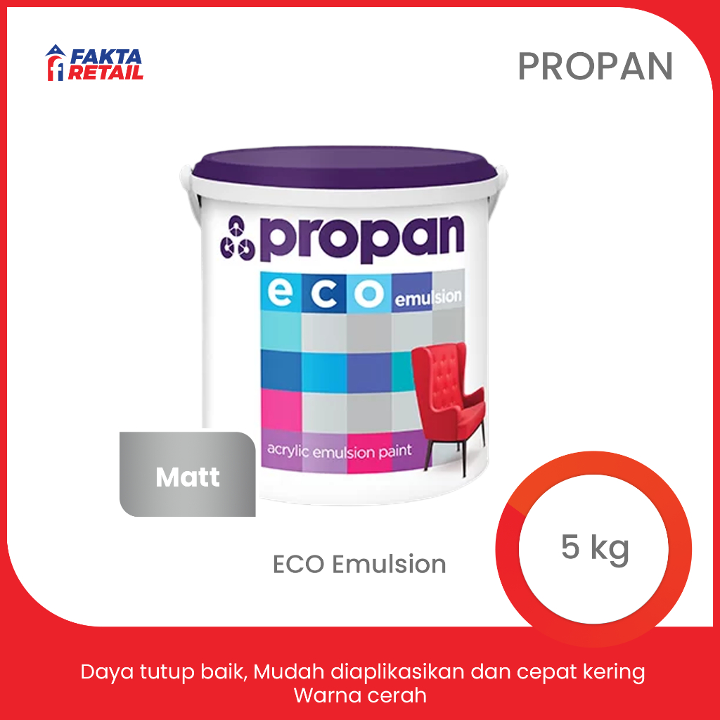 PROPAN ECO EMULSION EE-4010 Cat Tembok Interior - 5kg