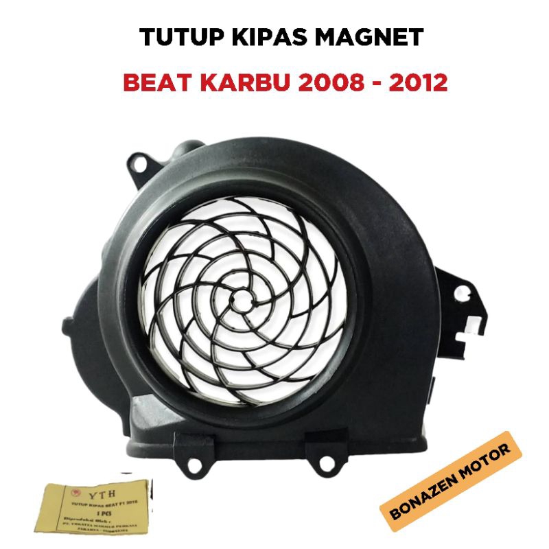 Tutup Kipas Magnet Beat Karbu 2008 2009 2010 2011 2012 / Cover Fan Magnit Penutup Pelindung Lama Old