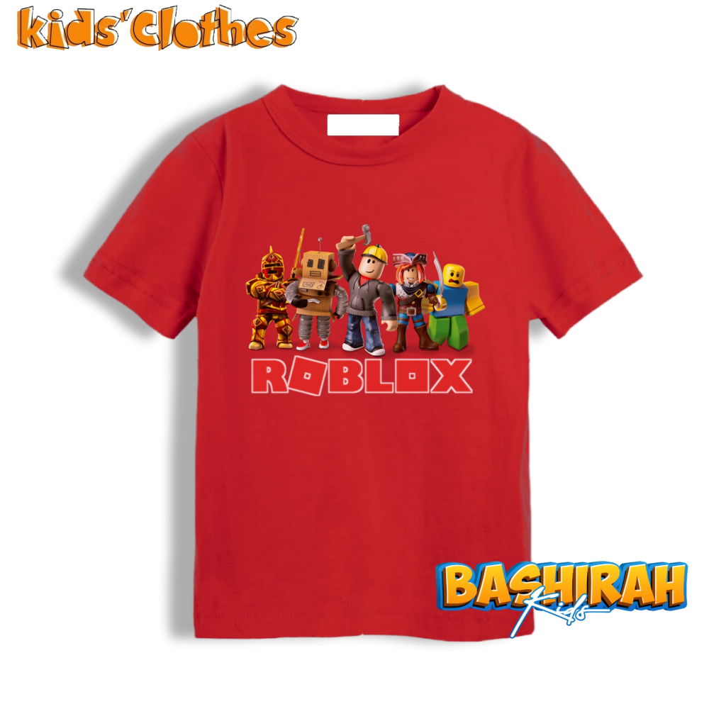 BAJU KAOS ANAK ROBLOX KAOS ANAK LAKI LAKI PEREMPUAN ROBLOX
