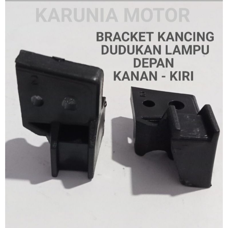 BRACKET / KANCING DUDUKAN LAMPU DEPAN KIRI - KANAN BEAT ESP ECO STREET
