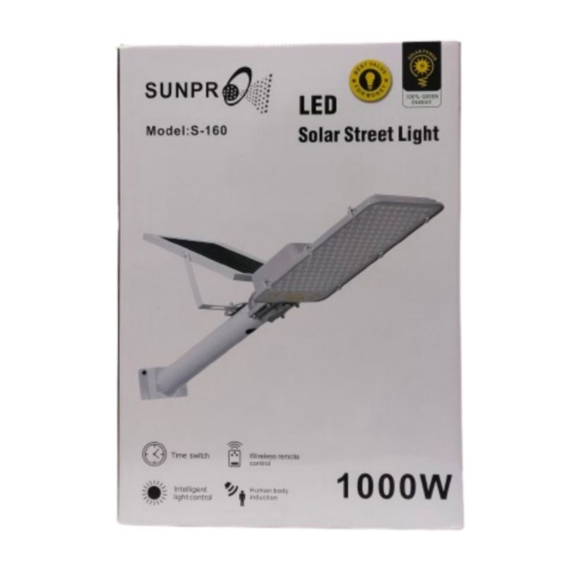 Lampu Jalan / LED Solar Street Light 1000W SUNPRO S-160