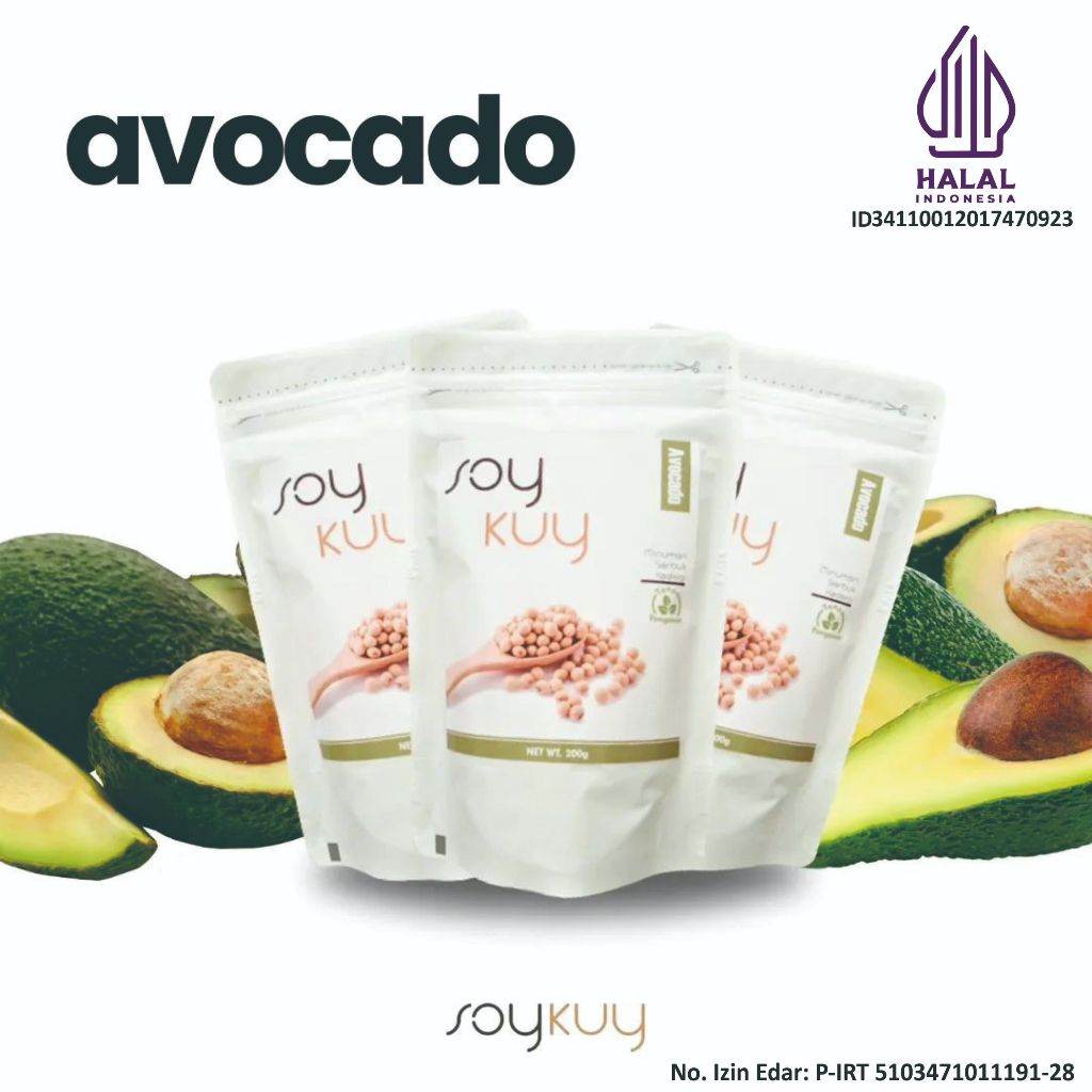 

Susu Kedelai Bubuk SoyKuy Minuman Sehat Rasa Avocado