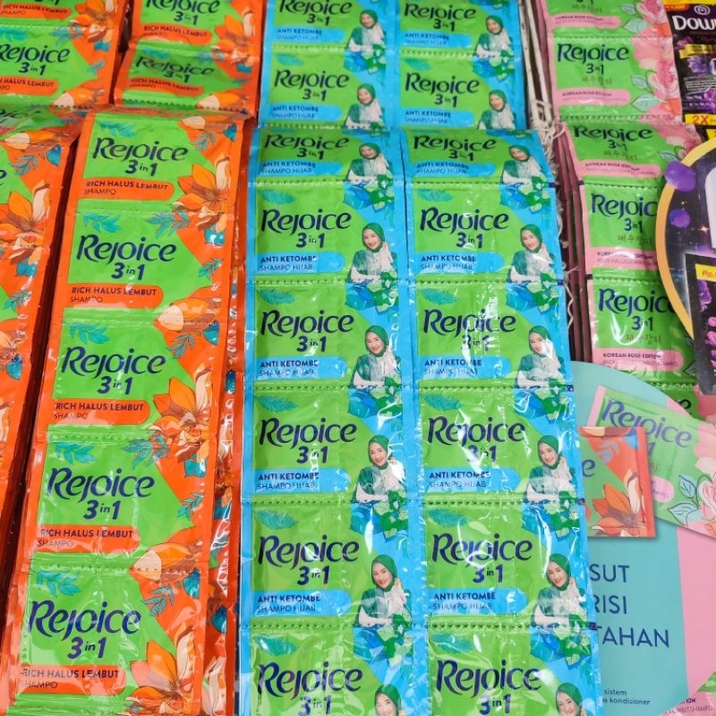 Shampo Rejoice Sachet Sampo Renceng