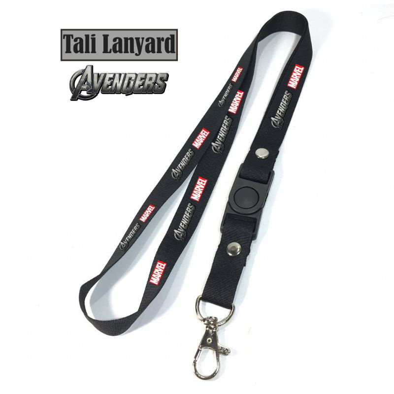 

Tali Lanyard the AVENGERS MARVEL STUDIO gantungan kunci/gantungan id card /gantungan hp murah COD BEST SELLER