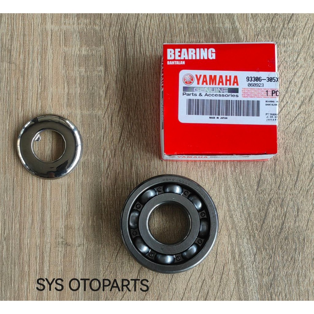 BEARING LAHER KRUK AS KIRI MIO SPORTY SMILE SOUL FINO NOUVO 93306-305XB ORIGINAL YAMAHA