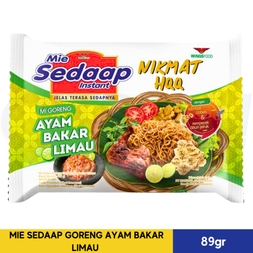 

MIE SEDAAP GORENG AYAM BAKAR LIMAU 89gr