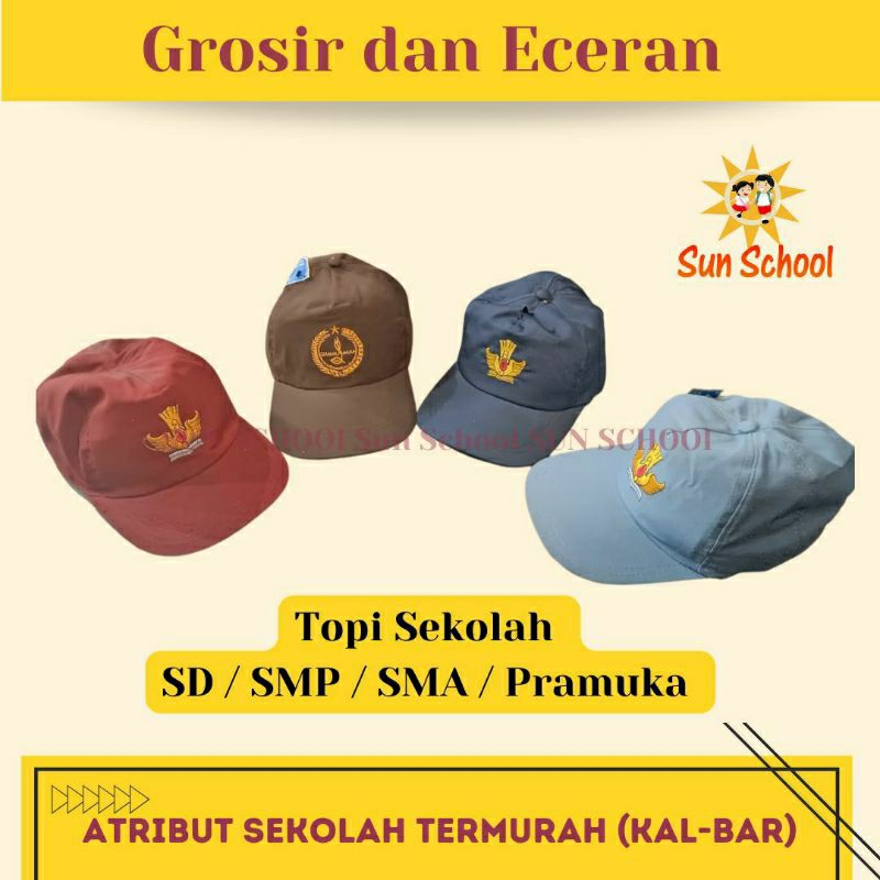 

Topi Sekolah SD / SMP / SMA / Pramuka (Standar)