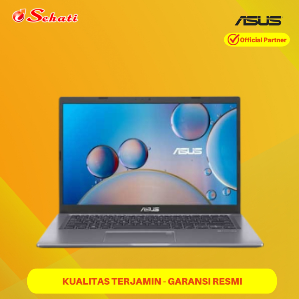 ASUS A416MAO-FHD426 Grey Laptop Asus Intel® N4020 Backlit Chiclet Keyboard, FingerPrint