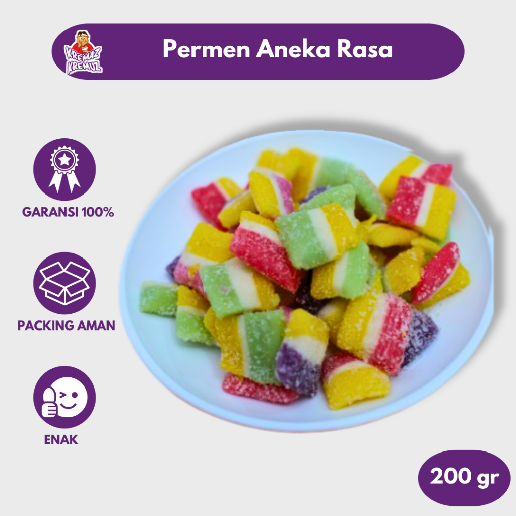 

PERMEN ANEKA RASA 125gr