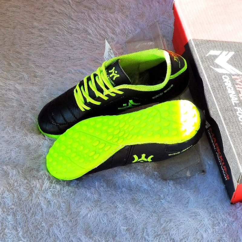sepatu anak futsal kulit sapi asli merkkumi original