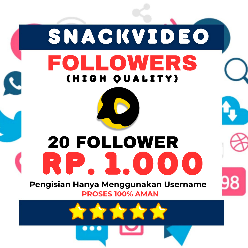 FOLLOWER SNACK VIDEO TERMURAH TERCEPAT BERGARANSI