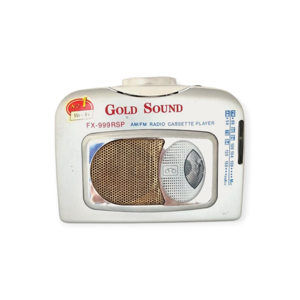 SHOPEE MALL Walkman Kaset Radio FM AM Pemutar Kaset Portable Walkman Radio GS999 grosir