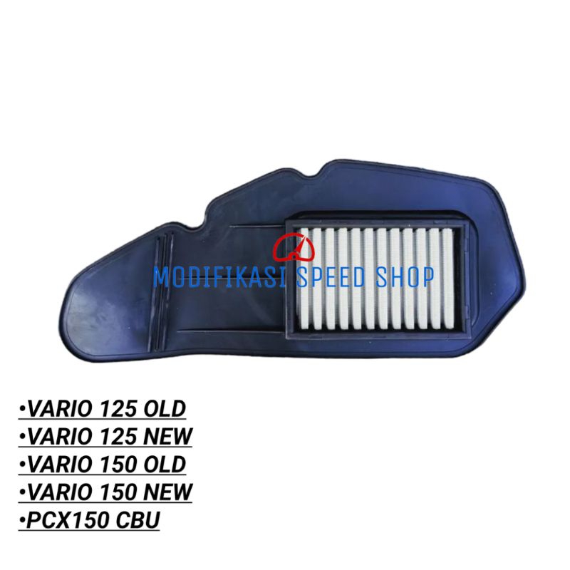 Air filter udara stainless vario 125 vario 150 new/old led