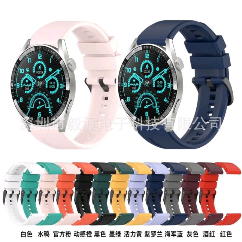 Strap Smartwatch Digitec Futura Rubber Tali Jam Tangan