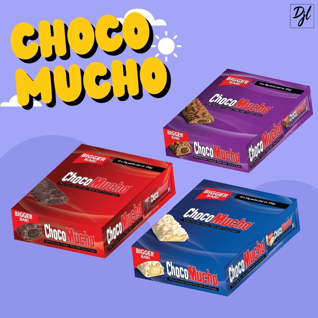 

ChocoMucho 300g Milk Chocolate Caramel Wafer Roll Cereal Crispies