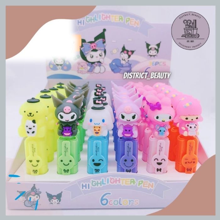 

STABILO KEPALA SANRIO HIGHLIGHTER SANRIO STABILO KUROMI MELODY CINNAMOROL STABILO LUCU MURAH