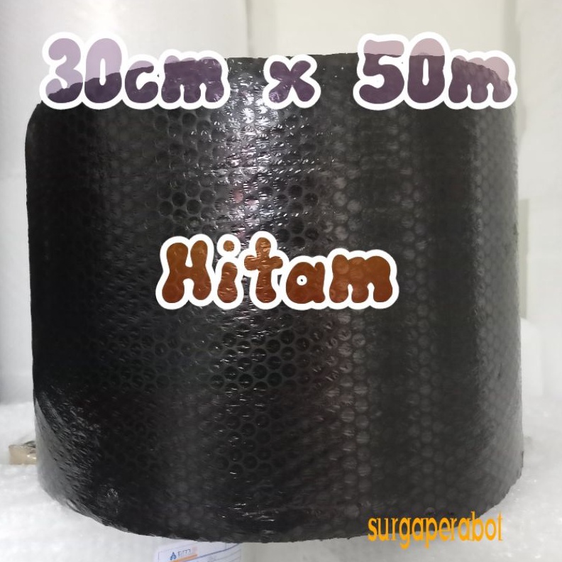 

1212 HARGA GROSIR BUBBLE WRAP HITAM 3 CM X 5 METER BUBBLE MURAH TEBAL PLASTIK BUBBLE WRAP ROLL grosir