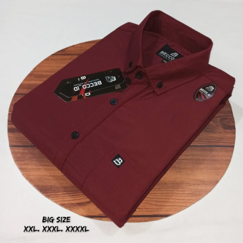 Kemeja pria jumbo-kemeja distro-kemeja pria jumbo lengan pendek