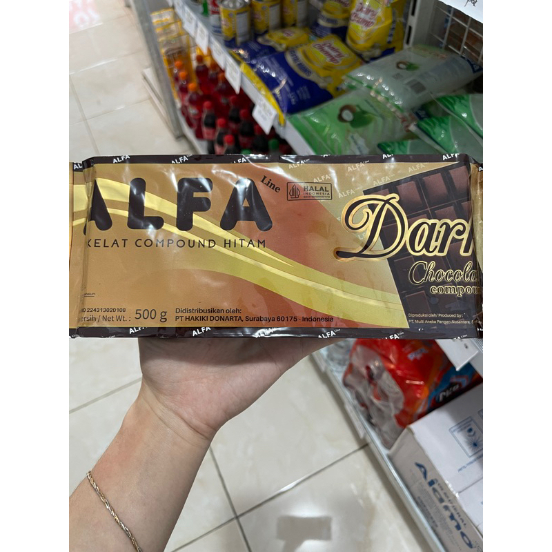 

Cokelat block ALFA 500gram