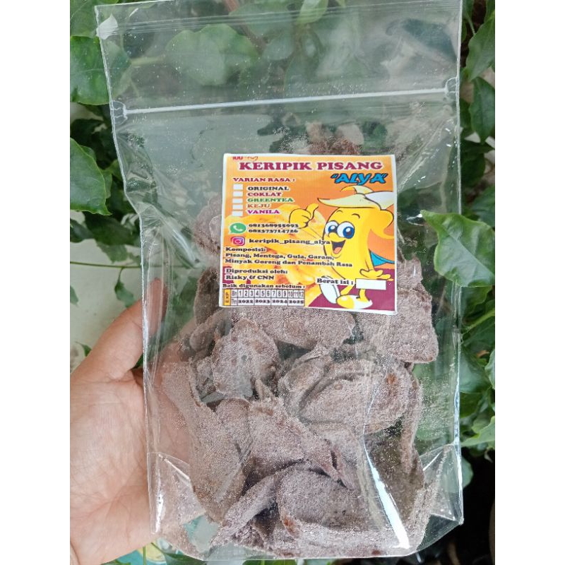 

keripik pisang Alya "varian rasa"/100gr