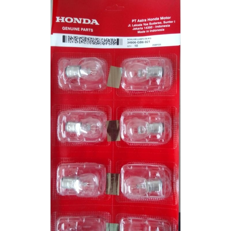 34906-GB6-921 bolam lampu belakang