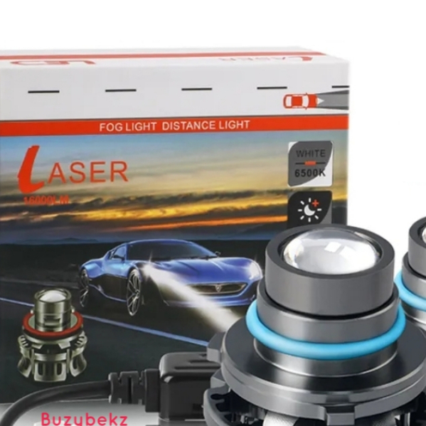 LENSA PART LAMPU LED FOGLAMP MOBIL LASER MINI PROJEKTOR PROJIE