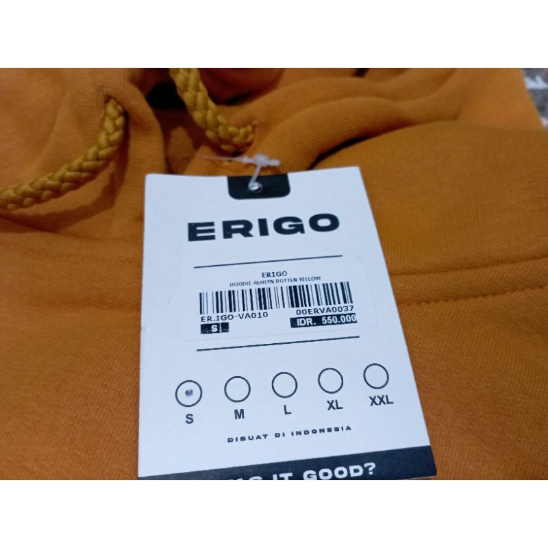 Erigo/Hoodie/Jaket/Hoodie cewek/Original