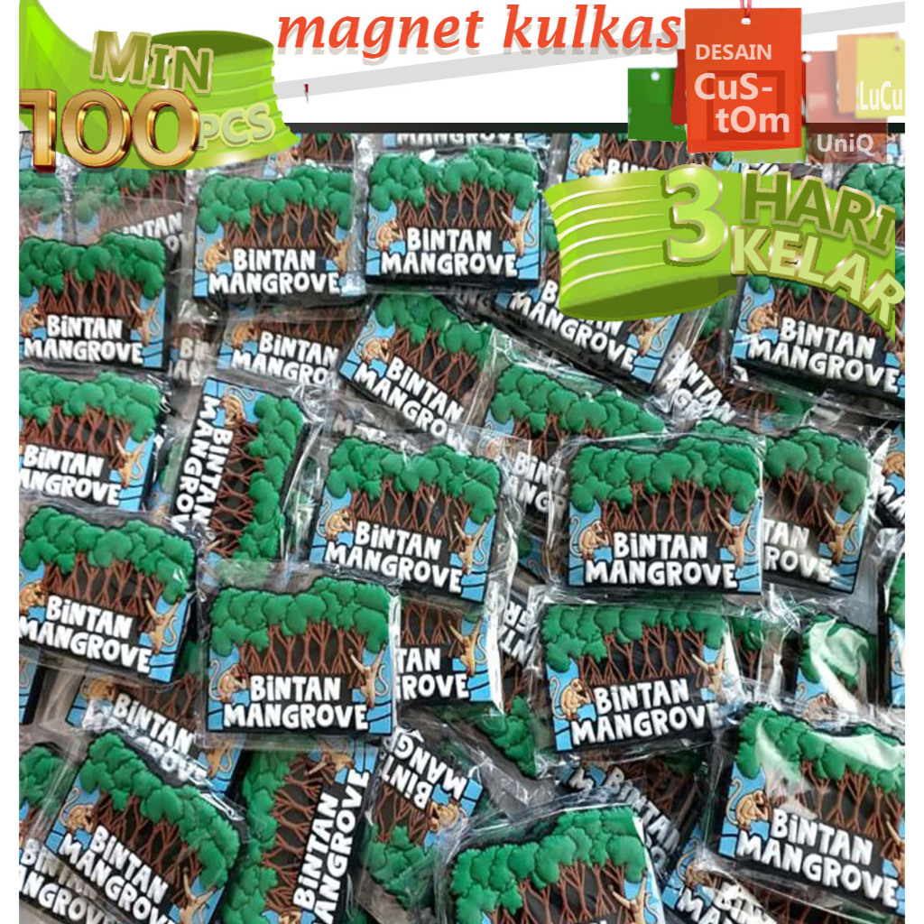 MAGNET KULKAS CUSTOM 3D| MAGNET TEMPELAN KULKAS CUSTOM | TEMPELAN KULKAS KARET CUSTOM | MAGNET KULKA