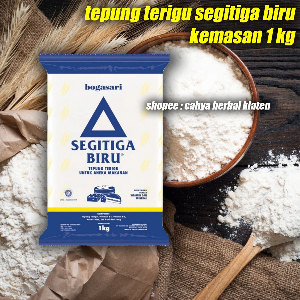 

Tepung Terigu Segitiga Biru 1Kg