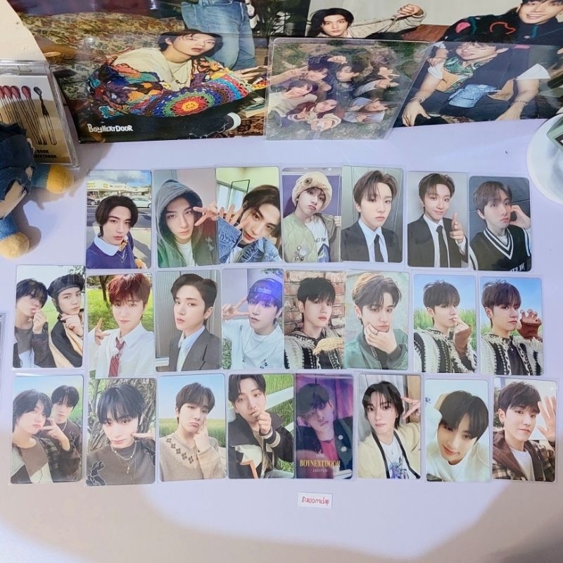Boynextdoor photocard pc ld benefit pob album who why dazed moody crunch m2u kpopmerch dmm weverse w