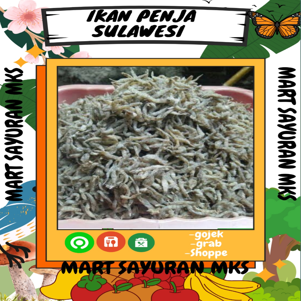 

Ikan penja Sulawesi kering