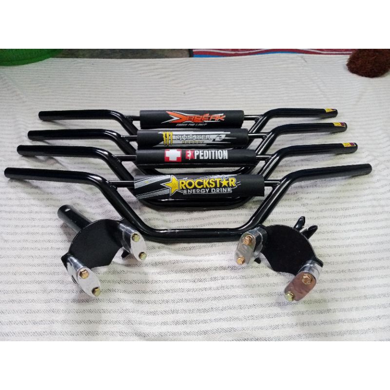 paketan stang trail  +  adavtor stang  buat motor bebek dan matik all motor