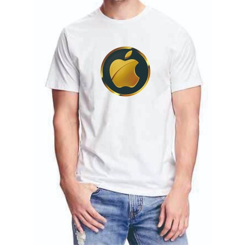 Kaos Apple Gold