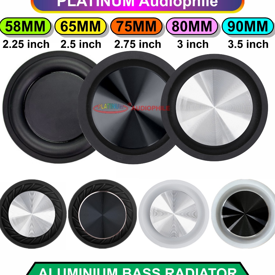 uh Passive Bass Radiator 2 inch 3 inch 4 inch Woofer Subwoofer Membran Best Produk