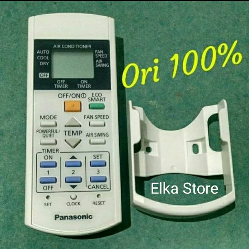 GROSIR Remote AC Panasonic Eco Smart A75C4157 Original serbuuu